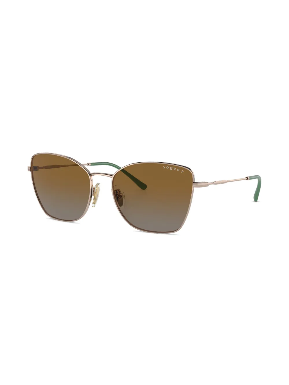 Vogue Eyewear Zonnebril met cat-eye montuur - Bruin