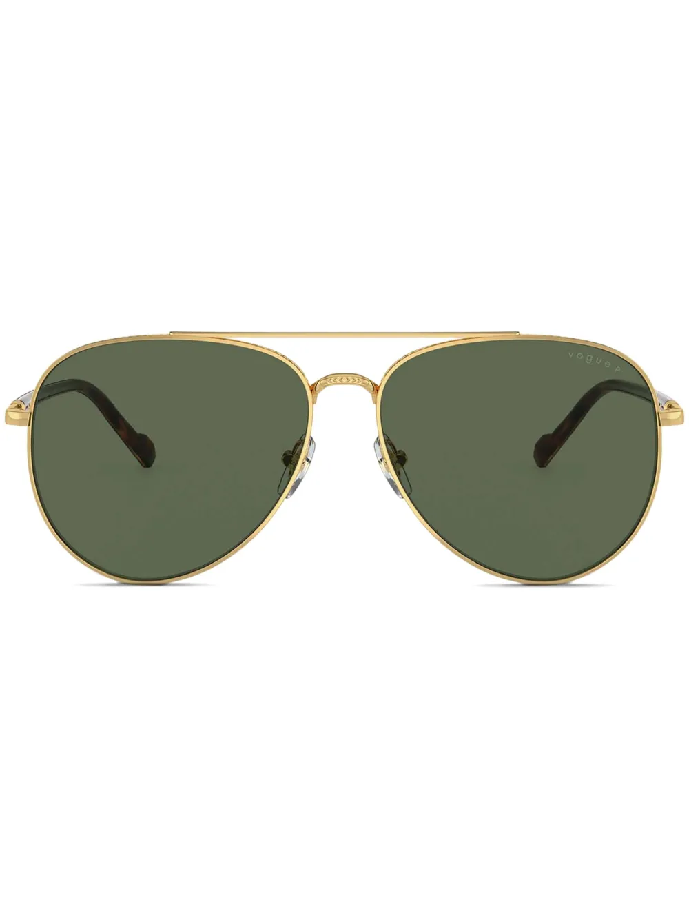 Vogue Eyewear pilot-frame sunglasses | Gold | Image 1