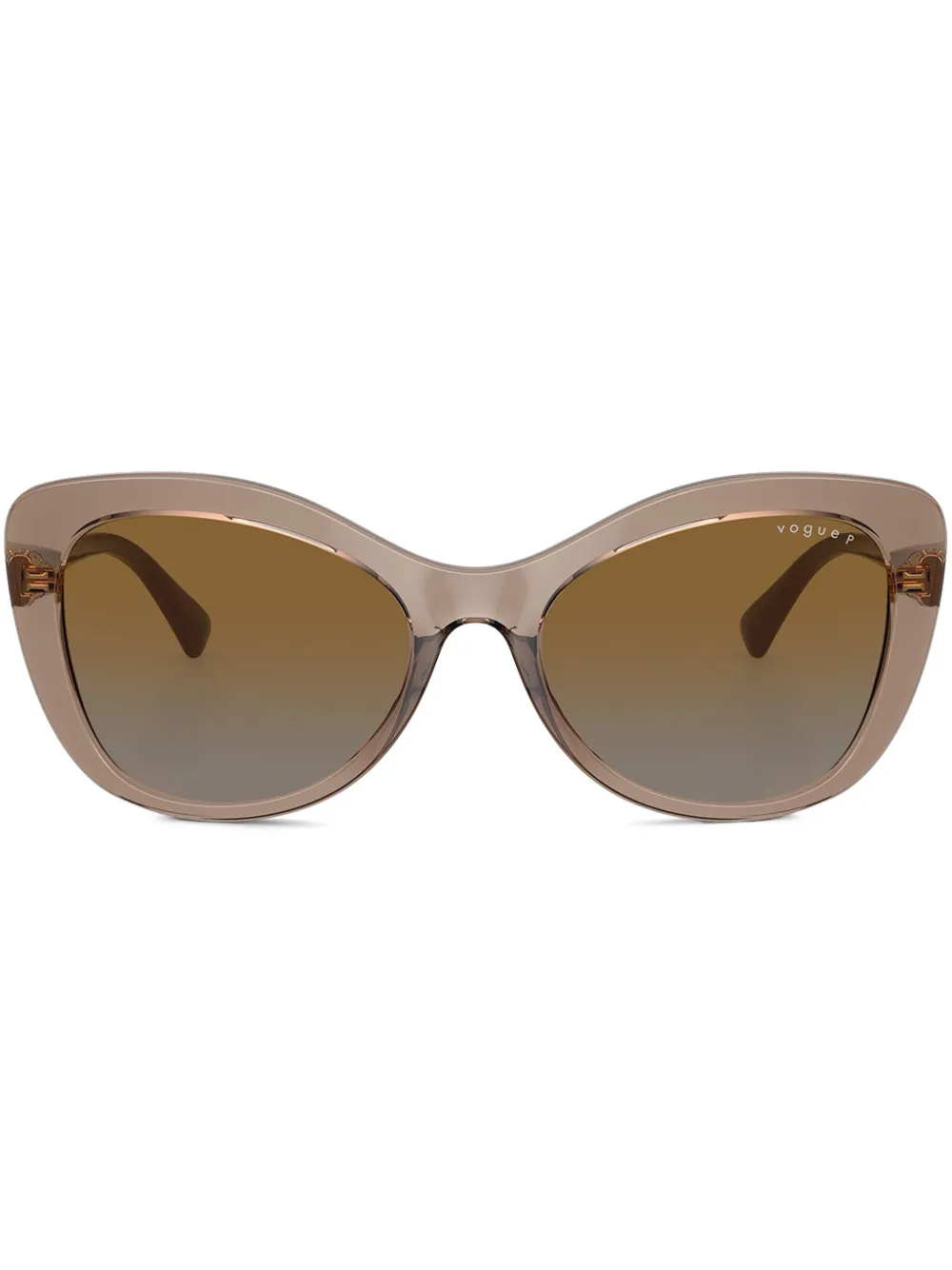 Vogue Eyewear Occhiali da sole a farfalla - Marrone
