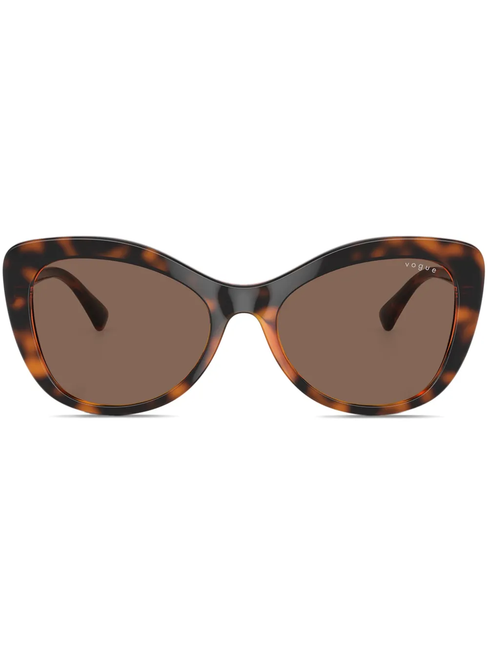 Vogue Eyewear Zonnebril met vlinder montuur Bruin