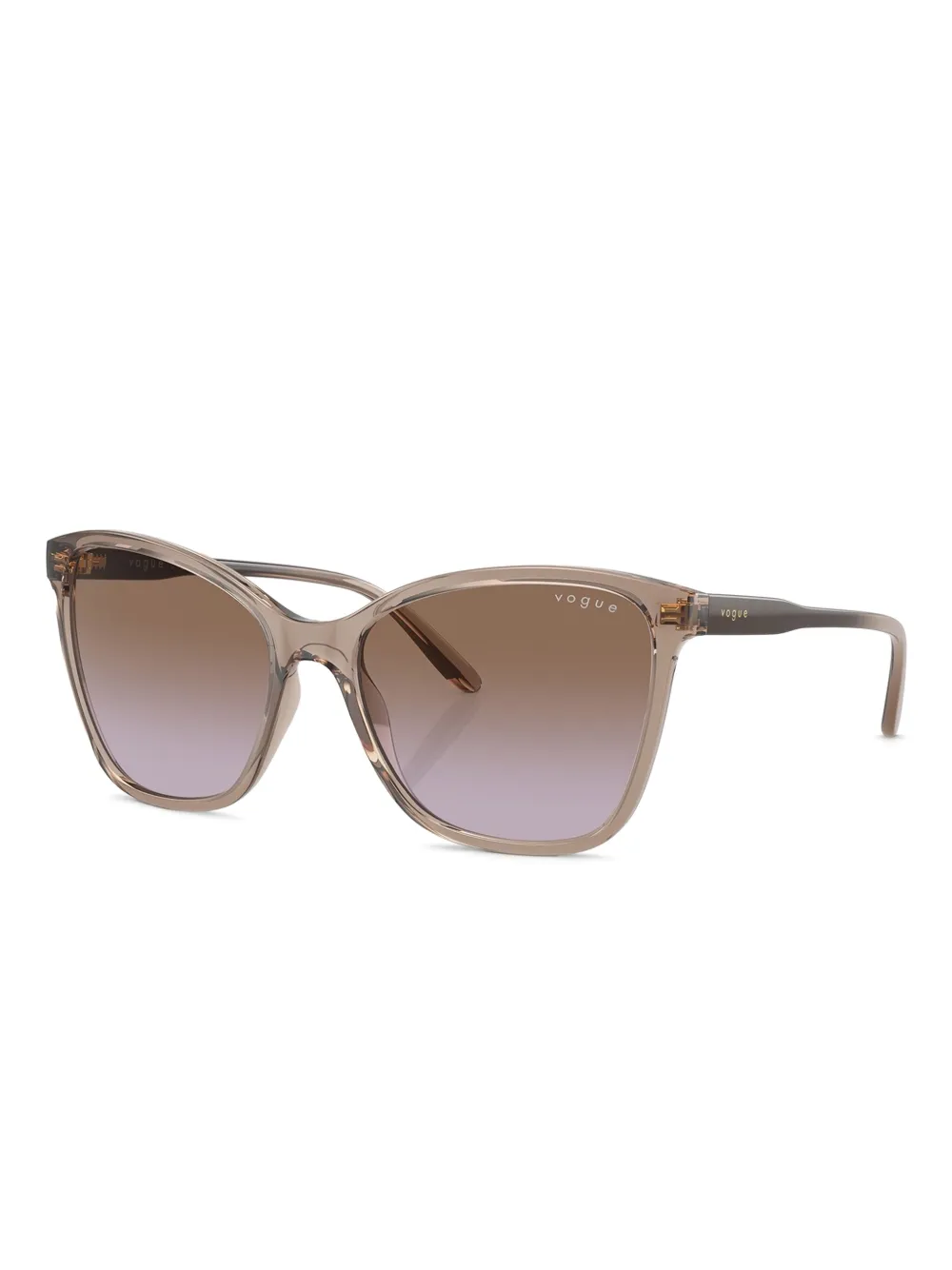 Vogue Eyewear VO5520S zonnebril met vierkant montuur - Beige
