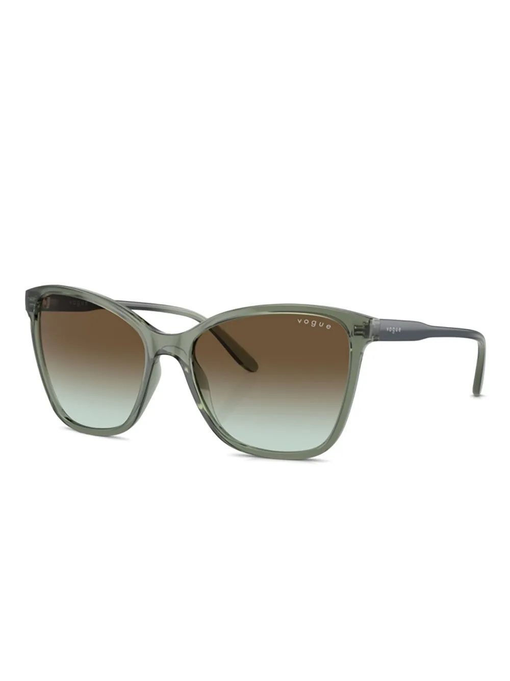 Vogue Eyewear VO5520S zonnebril met vierkant montuur - Groen