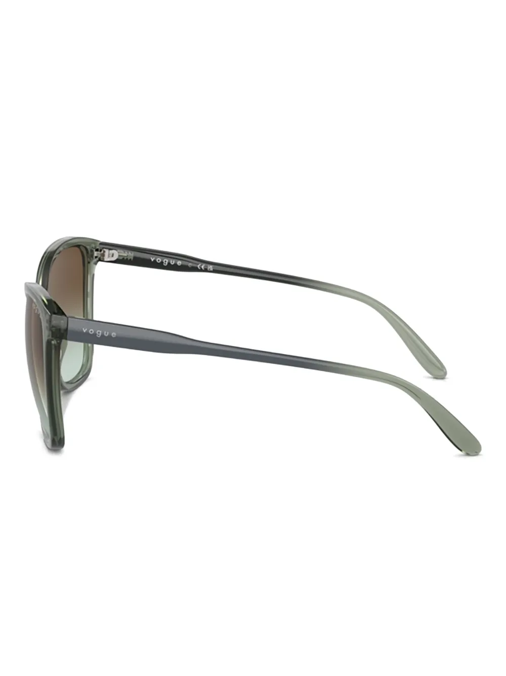 Vogue Eyewear VO5520S zonnebril met vierkant montuur Groen
