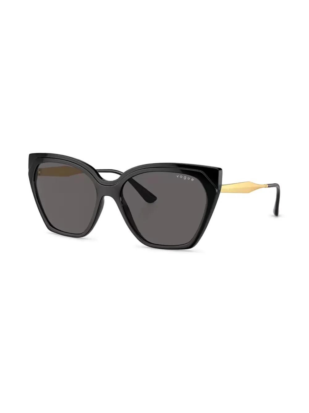 Vogue Eyewear Zonnebril met cat-eye montuur - Zwart