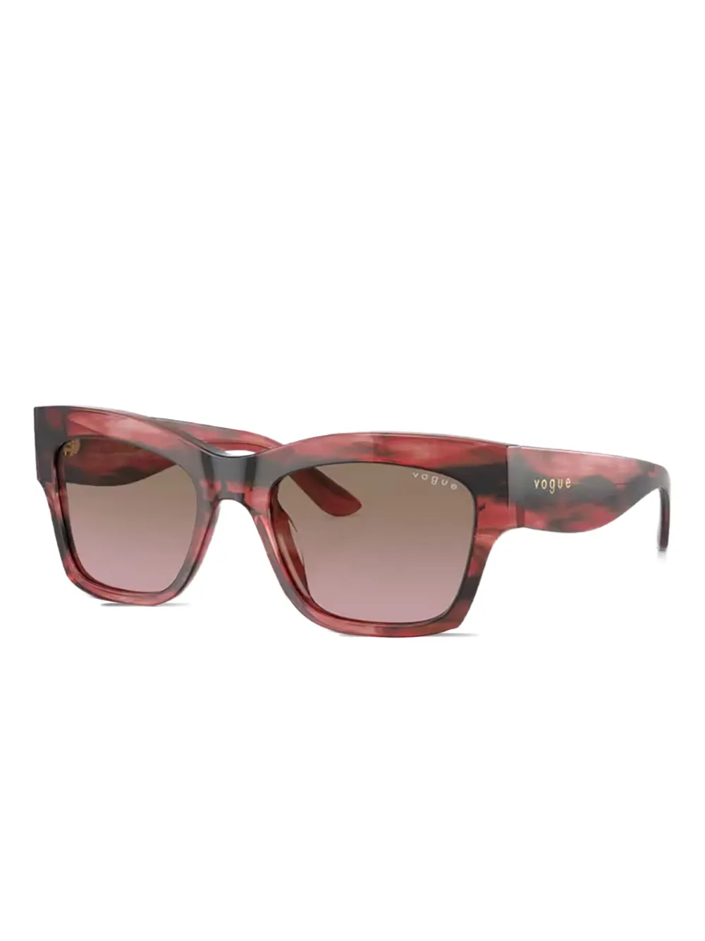 Vogue Eyewear VO5524S zonnebril met vierkant montuur - Rood