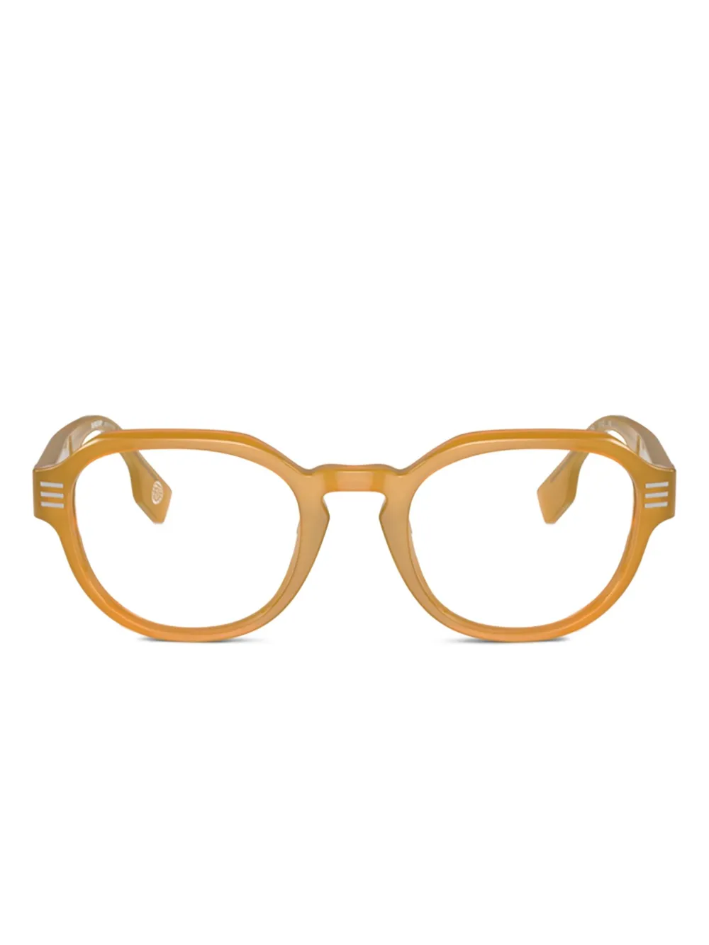 Burberry Eyewear geometric glasses | Brown | Image 1