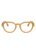 Burberry Eyewear geometric glasses - Brown