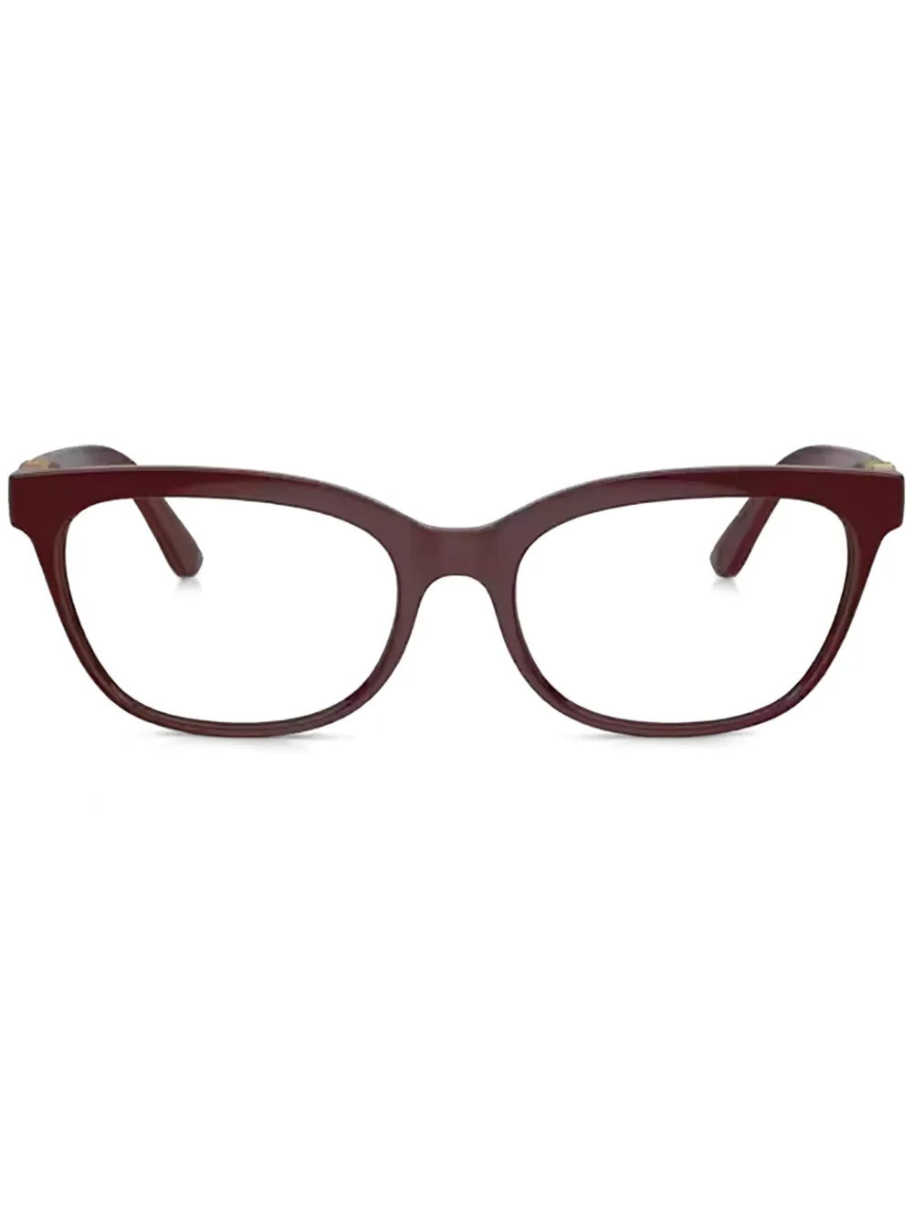 Dolce & Gabbana Eyewear Occhiali con applicazione DG - Rosso