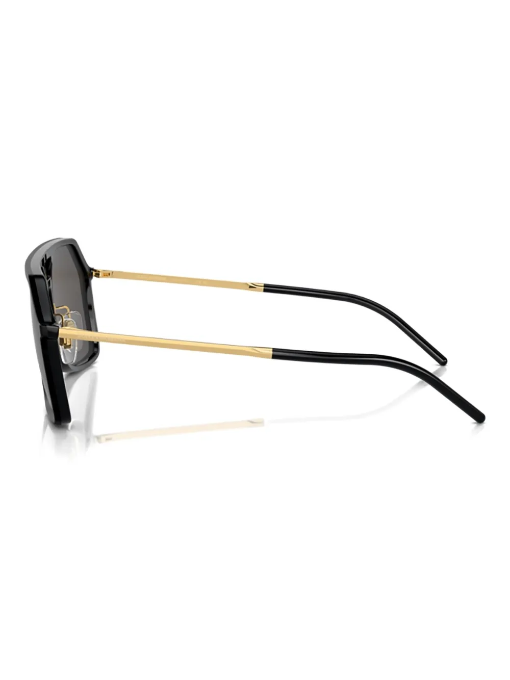 Dolce & Gabbana Eyewear pilot-frame sunglasses Zwart