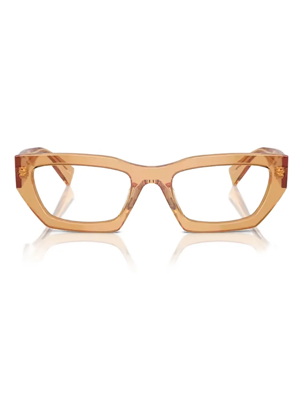 Miu Miu MU 03XV Medlar Transparent - Arancione