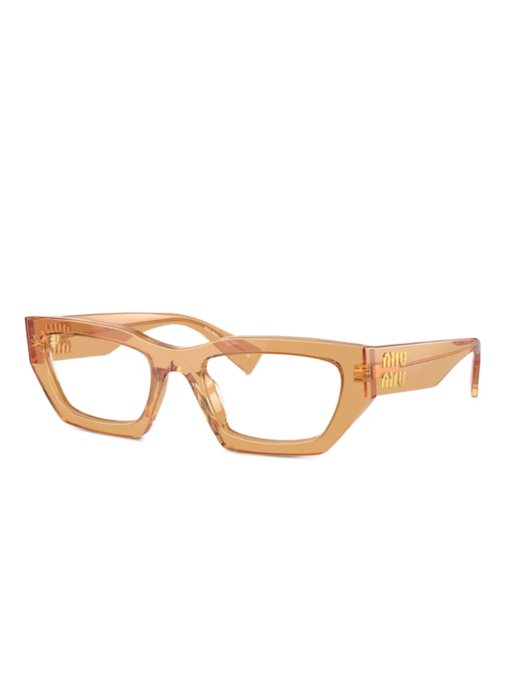 Miu Miu Eyewear geometric-frame glasses | Image 2