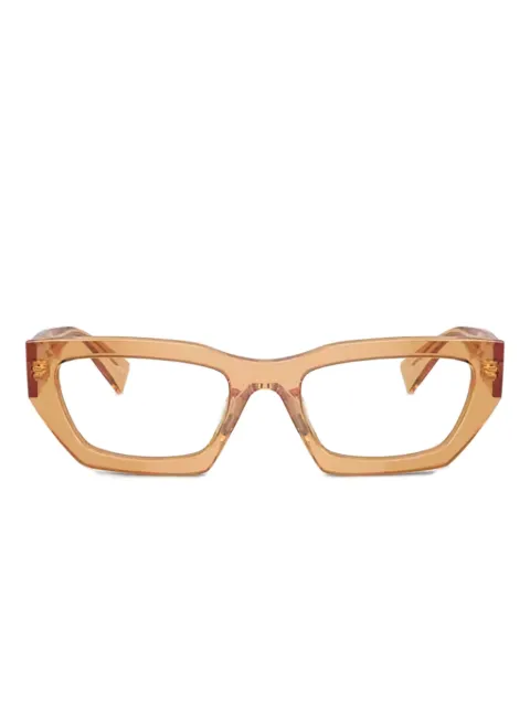 Miu Miu Eyewear geometric-frame glasses
