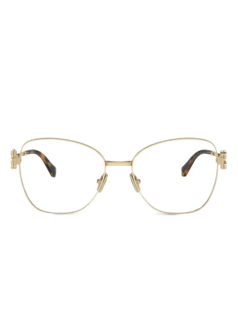Miu Miu Eyewear  embellished cat-eye glasses