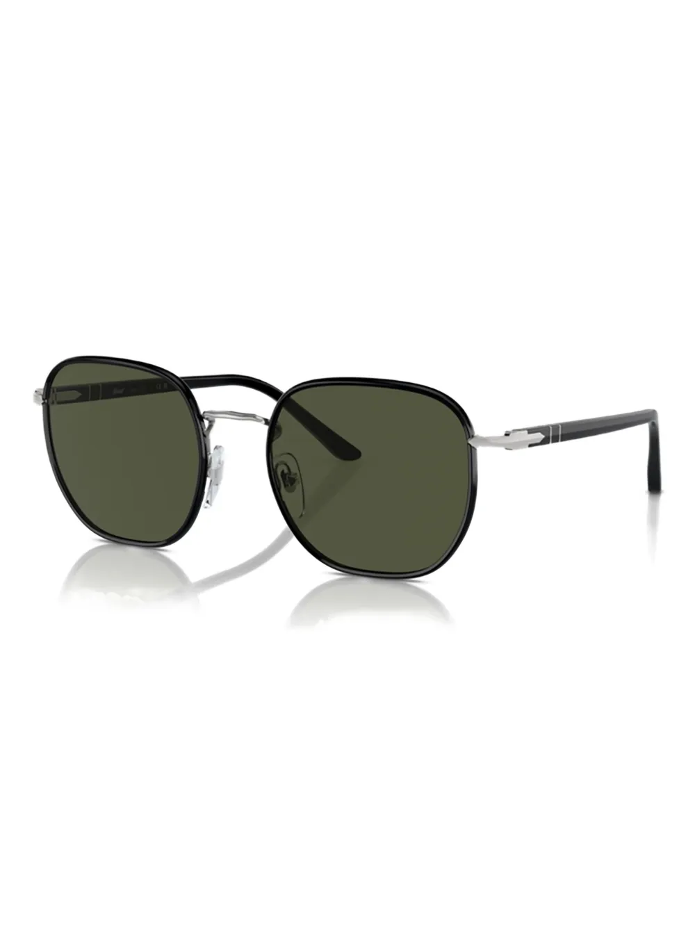 Persol Zonnebril met vierkant montuur Zwart