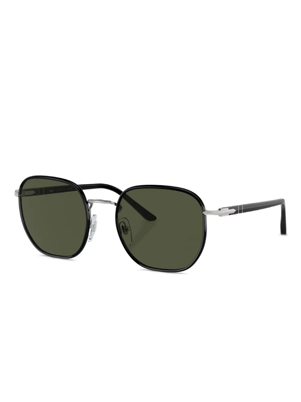 Persol Zonnebril met vierkant montuur - Zwart