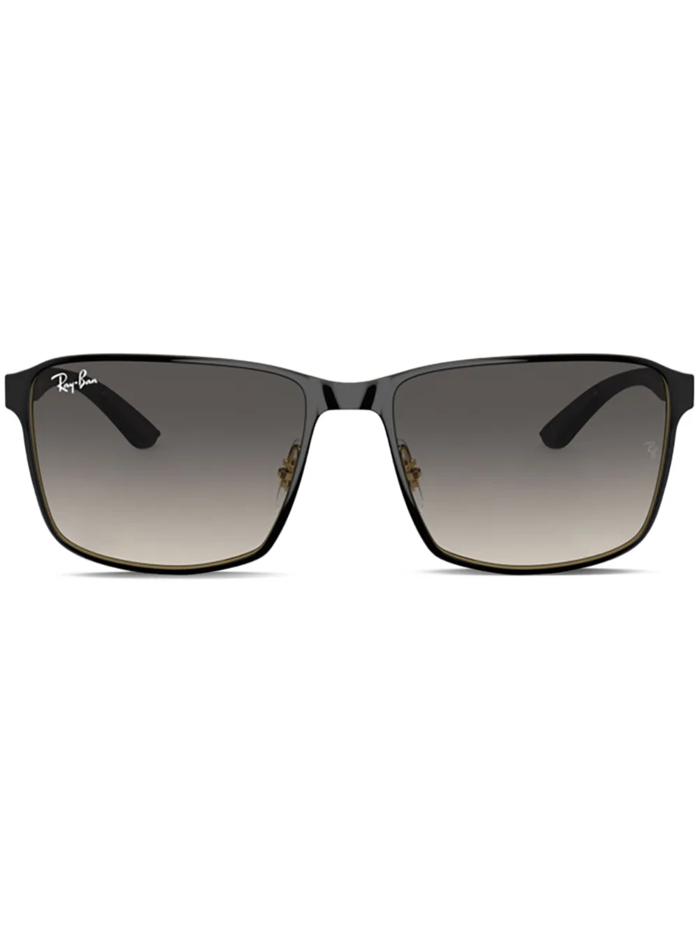 Ray-Ban rectangle-frame sunglasses | Black | Image 1