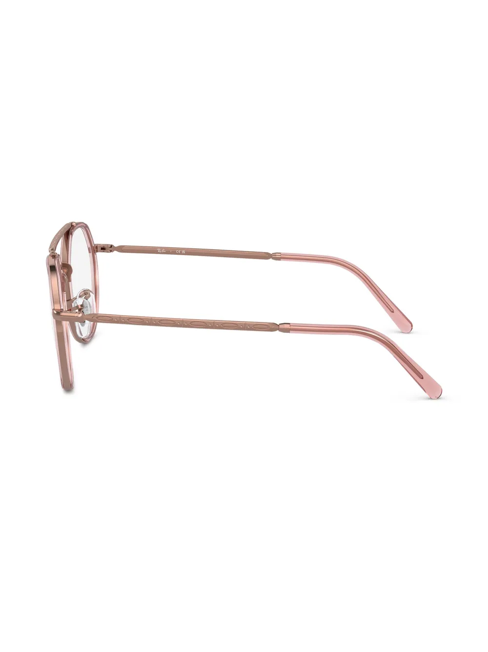  Ray-ban Aviator-frame Glasses - Pink 