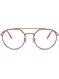 Ray-Ban aviator-frame glasses - Pink