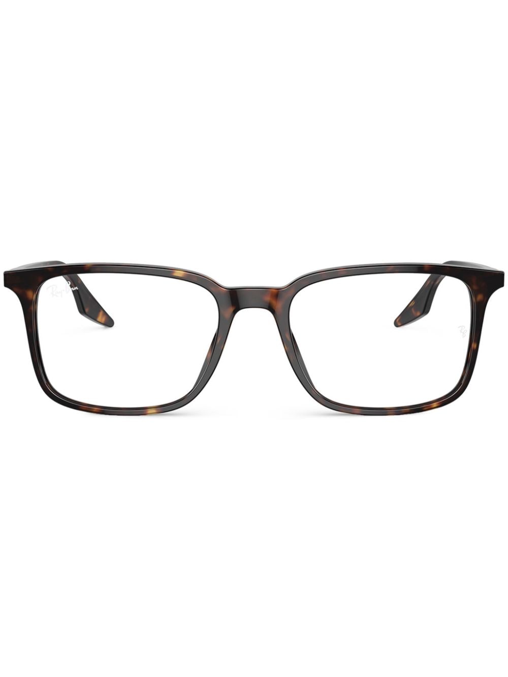 Shop Ray Ban Rx5421 Glasses In 褐色