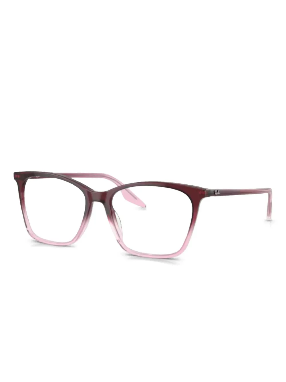 Ray-Ban square-frame glasses | Red | Image 1