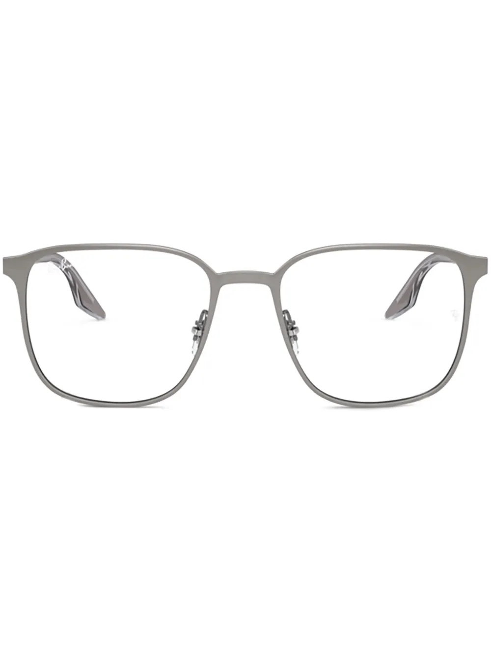 Ray-Ban square-frame glasses | Grey | Image 1