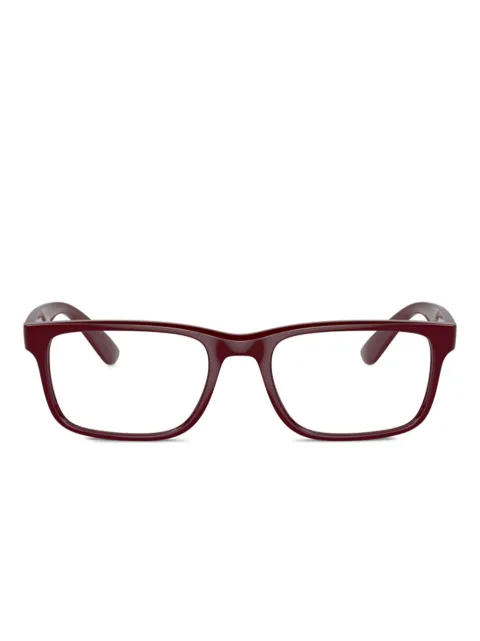 Ray-Ban x Scuderia Ferrari rectangle-frame glasses