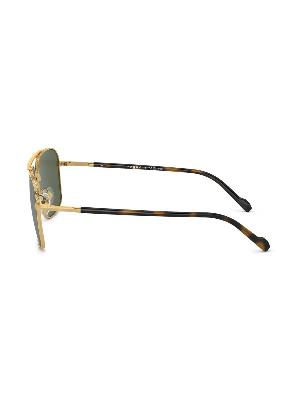 Vogue Eyewear Zonnebril met vierkant montuur Goud