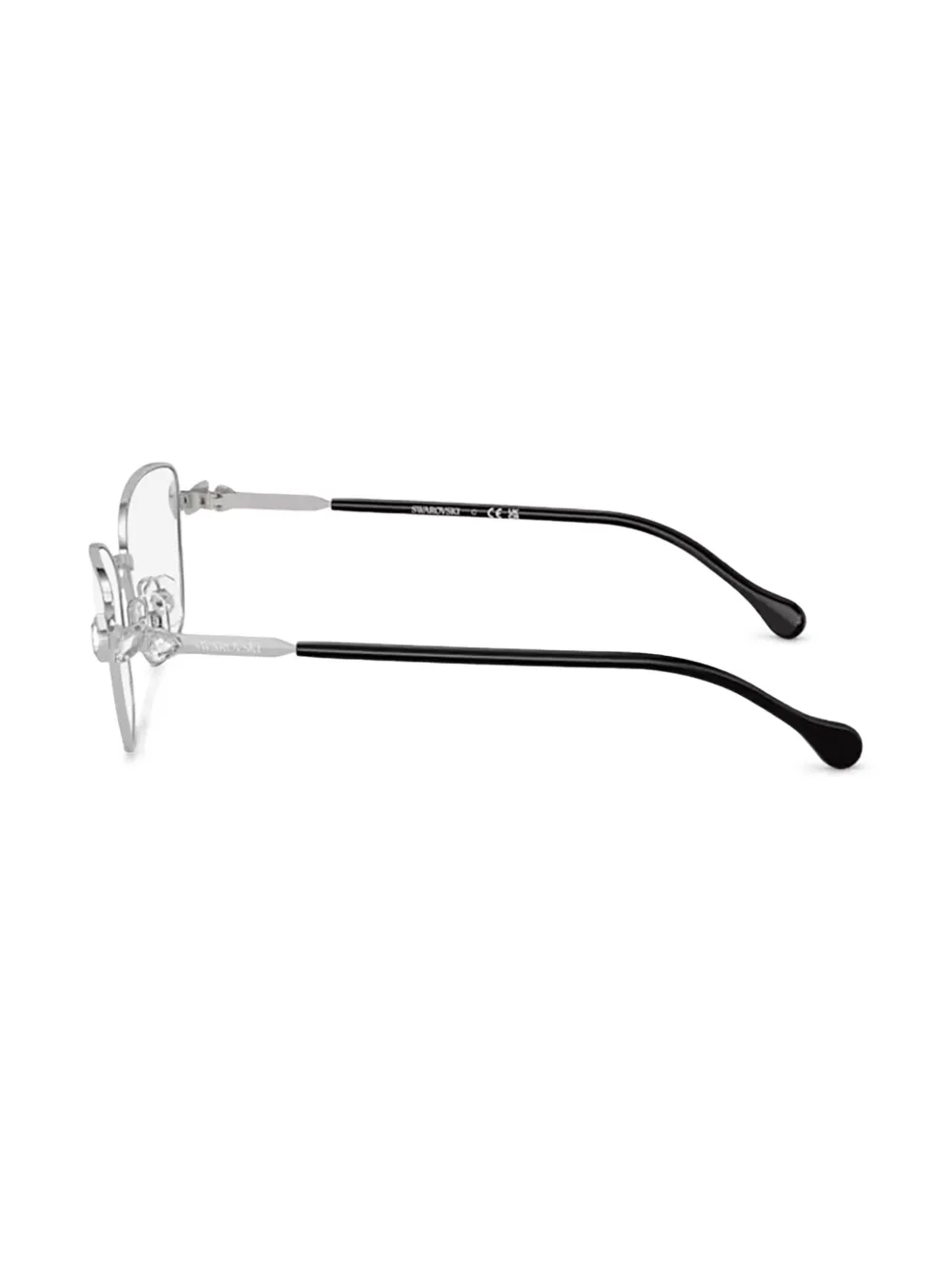 Swarovski Eyewear Bril met cat-eye montuur Zilver