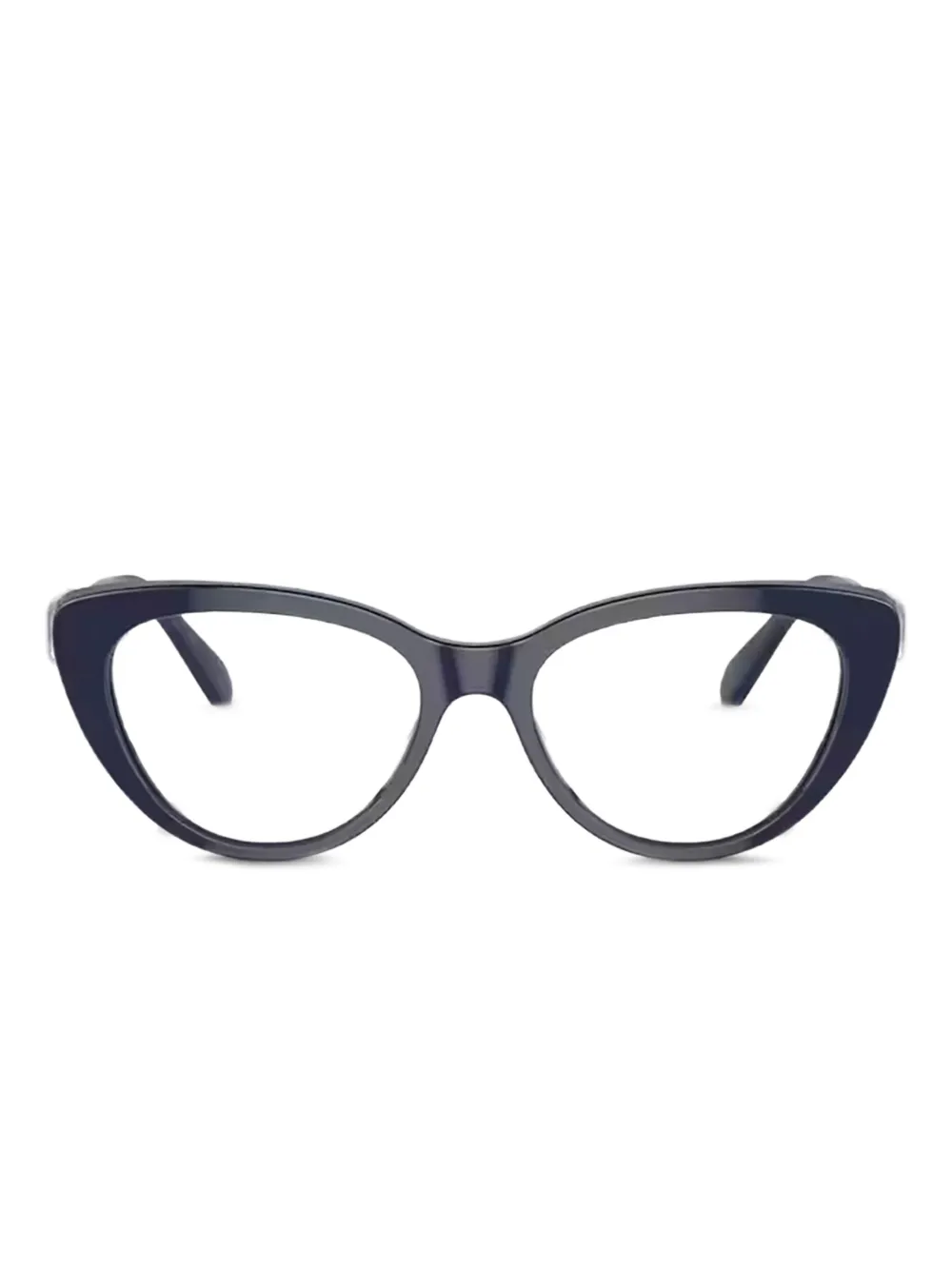 Swarovski Eyewear Occhiali cat-eye con decorazione - Blu