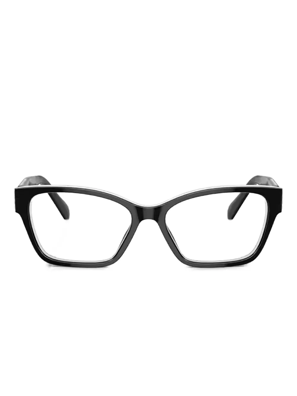 Swarovski Eyewear lunettes de vue ornées de cristaux - Noir Swarovski Eyewear lunettes de vue ornées de cristaux - Noir