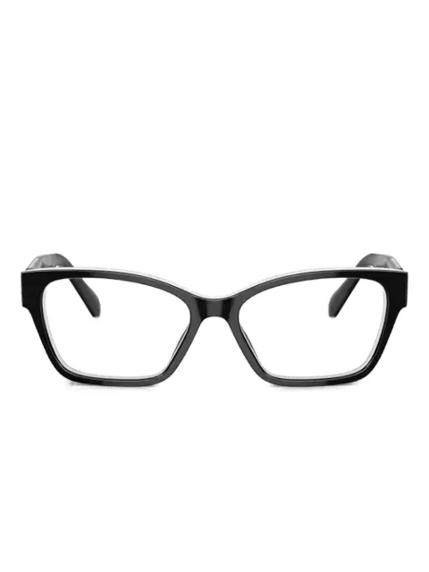 Swarovski Eyewear crystal-embellished square glasses