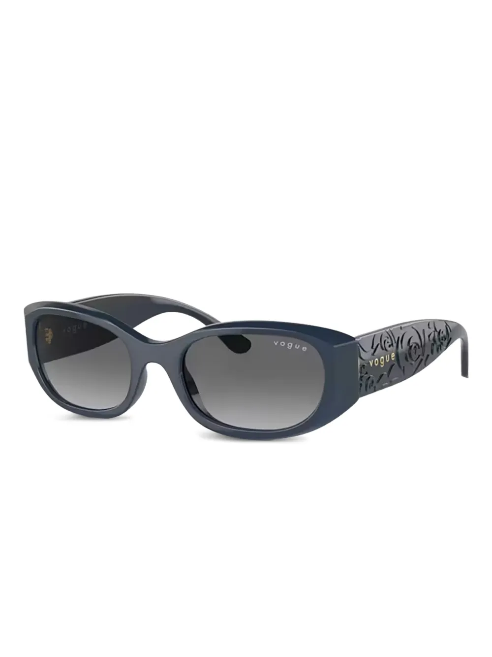 Vogue Eyewear Zonnebril met rechthoekig montuur - Blauw