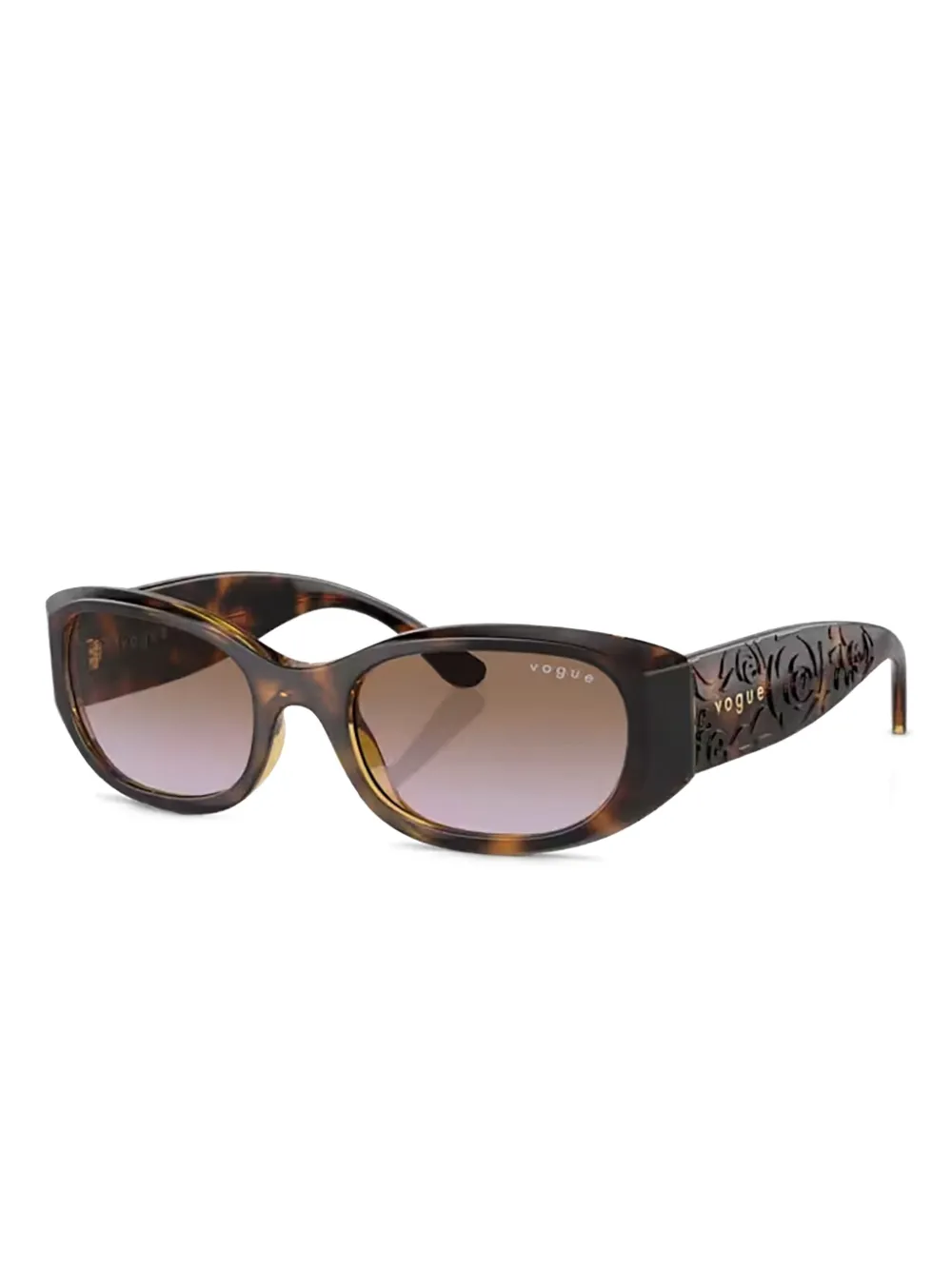 Vogue Eyewear VO5525S zonnebril met geometrisch montuur - Bruin