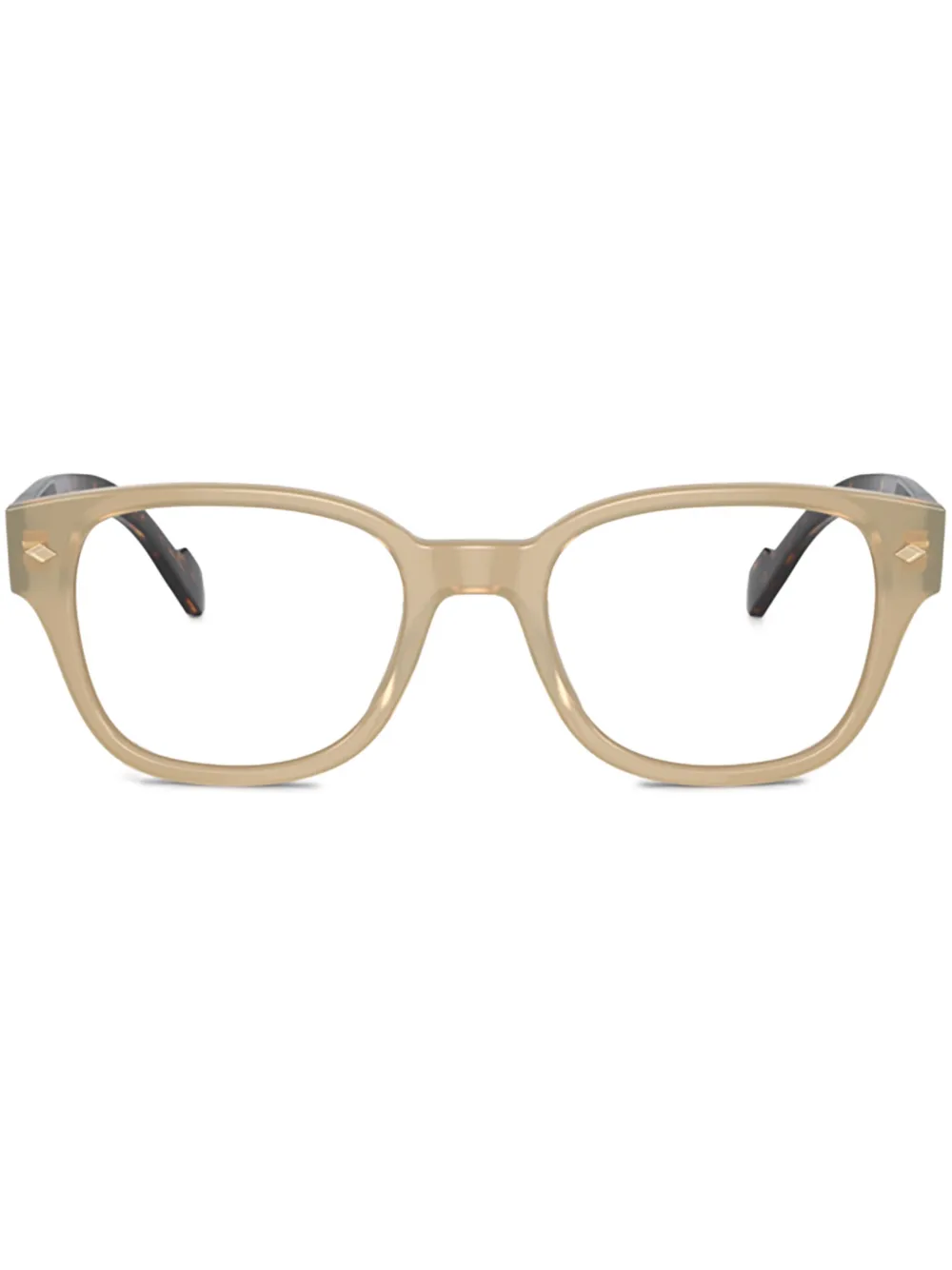 Vogue Eyewear square frame glasses | Neutrals | Image 1