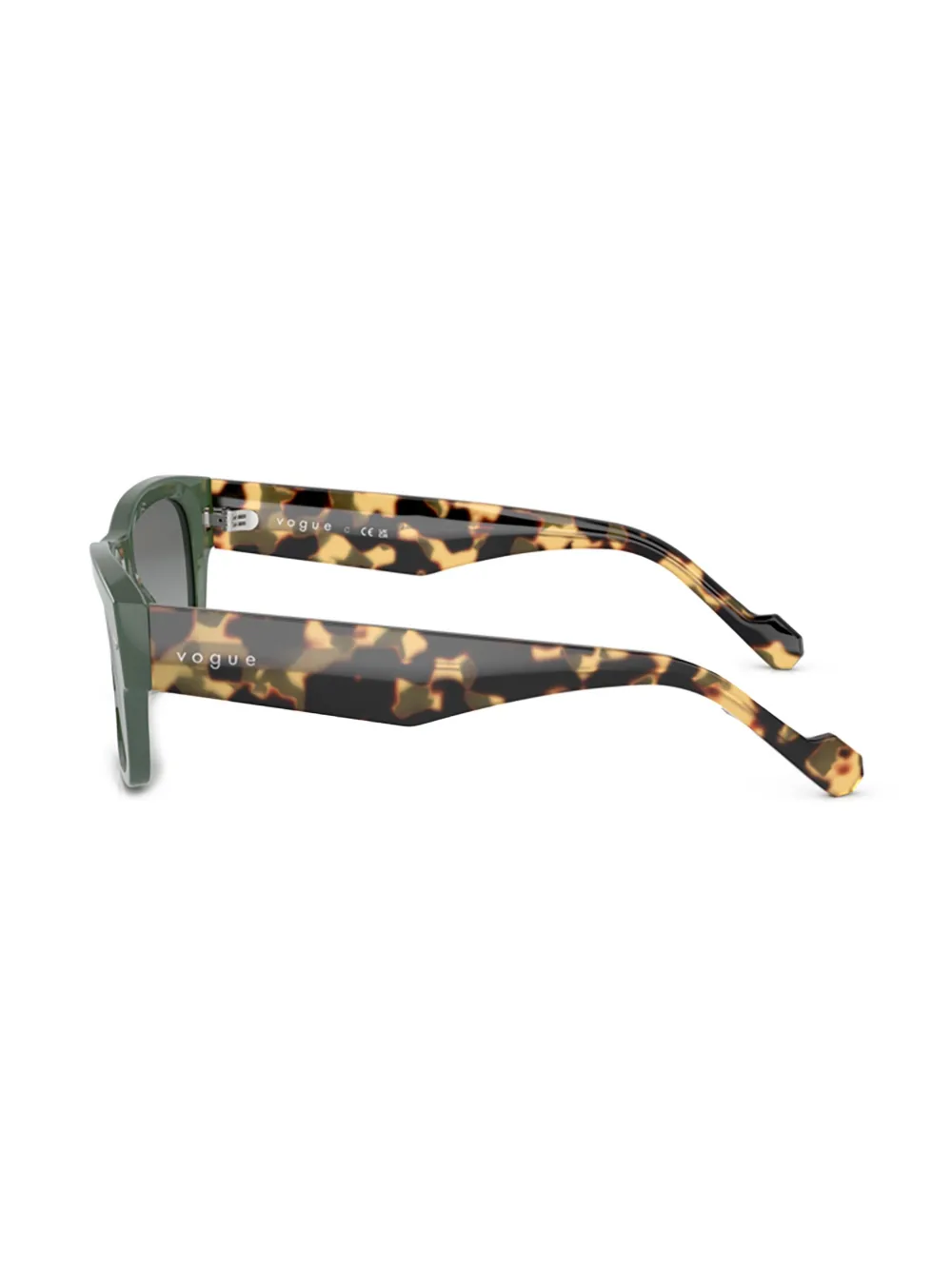 Vogue Eyewear Zonnebril met rechthoekig montuur Groen