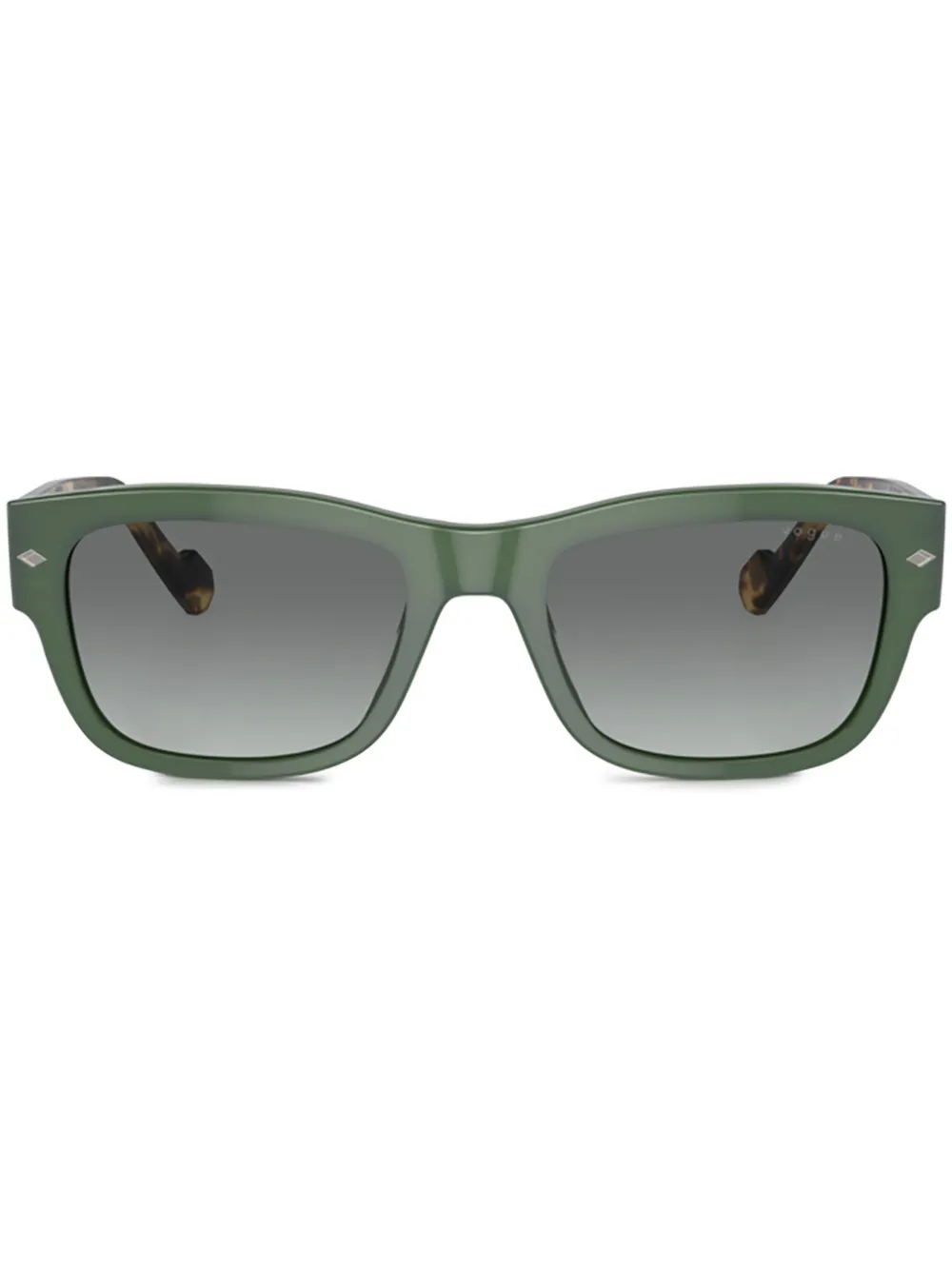 Vogue Eyewear rectangle-frame sunglasses | Green | Image 1