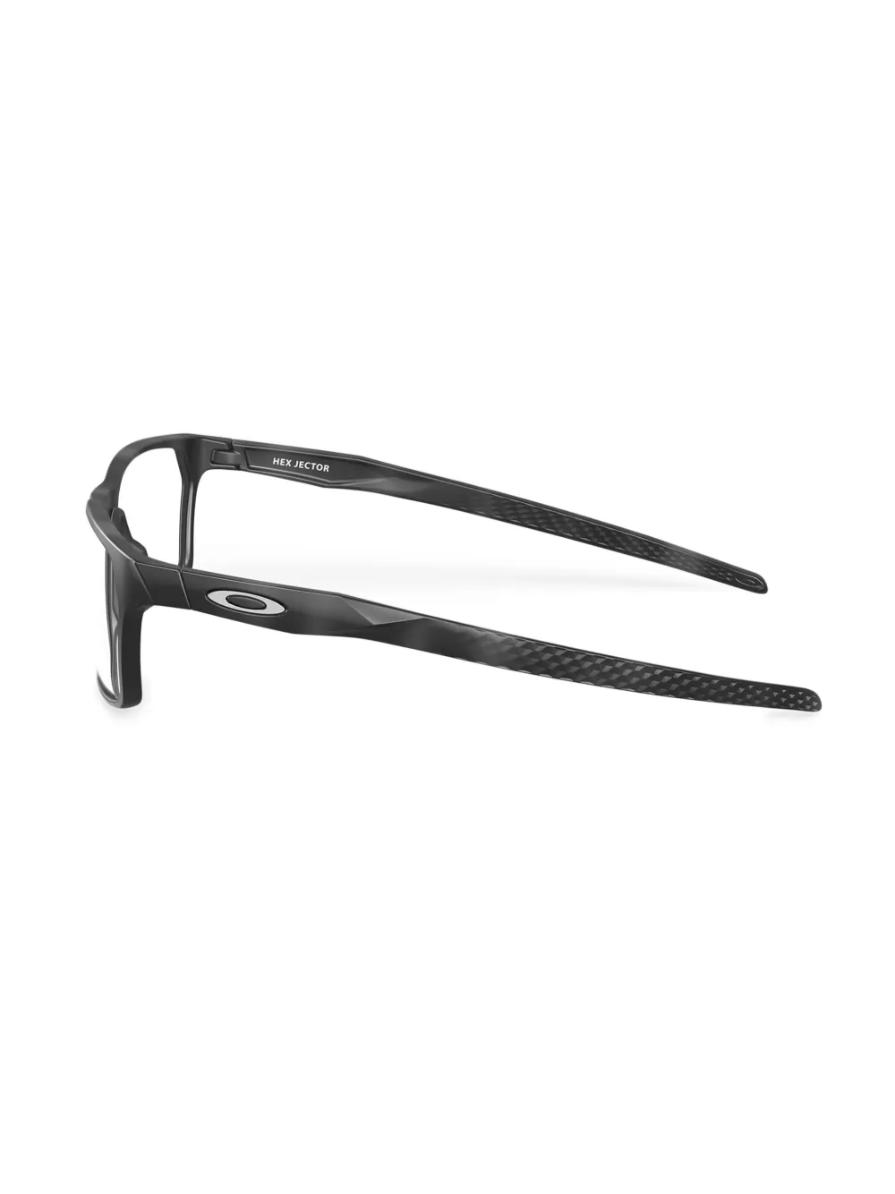 Oakley Bril met rechthoekig montuur Zwart