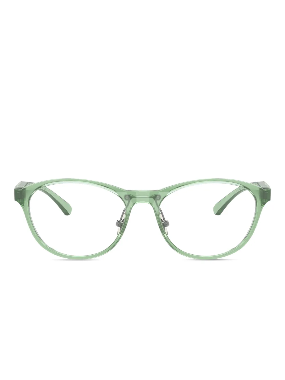 Oakley Draw Up round-frame glasses | Green | Image 1