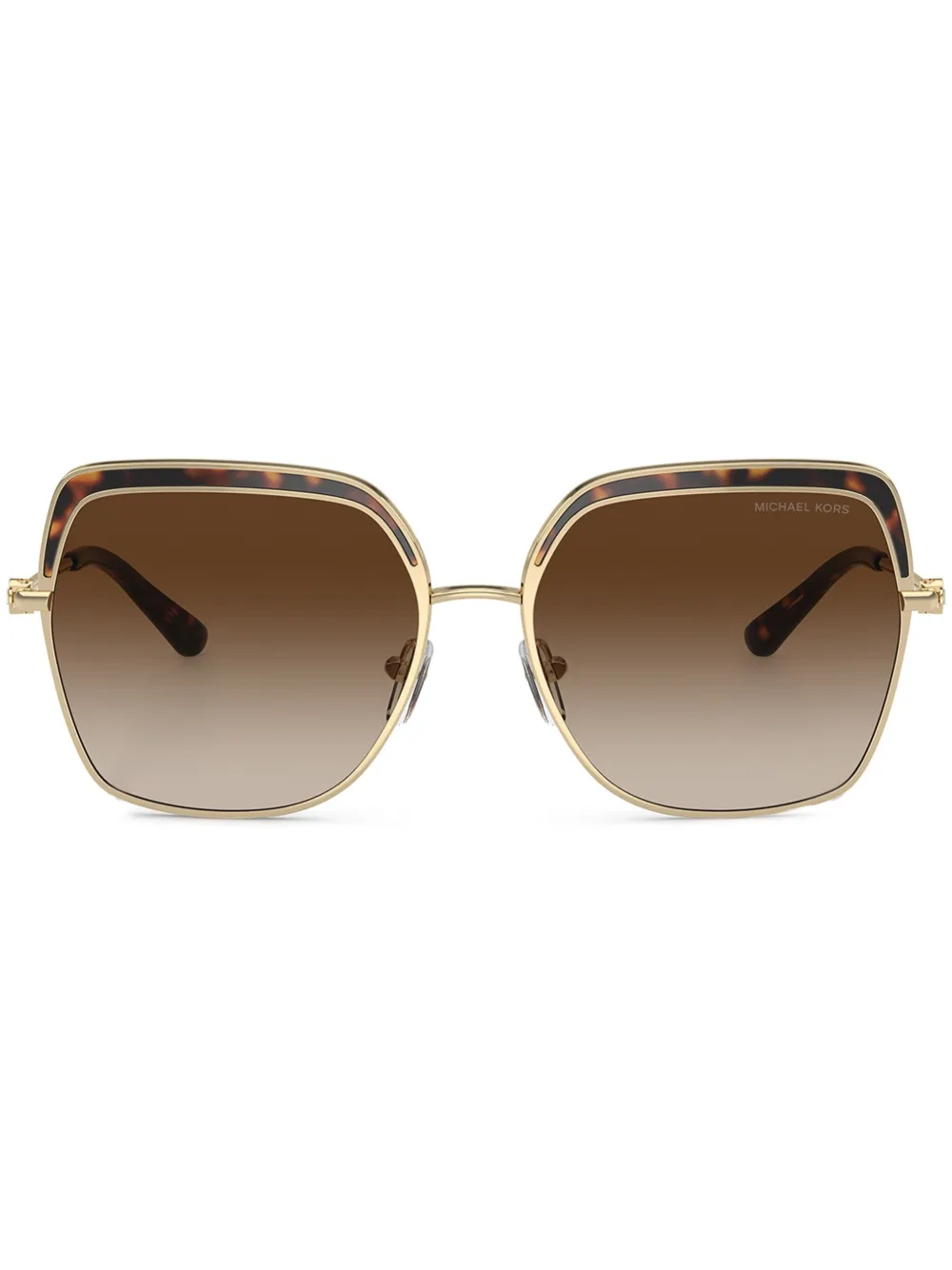 Michael Kors Greenpoint サングラス - ゴールドトーン Michael Kors Greenpoint サングラス - ゴールドトーン