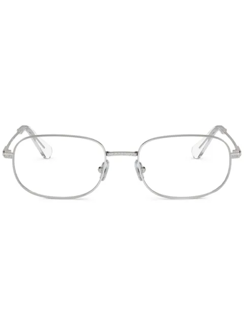 Swarovski Eyewear lentes con armazón ovalada