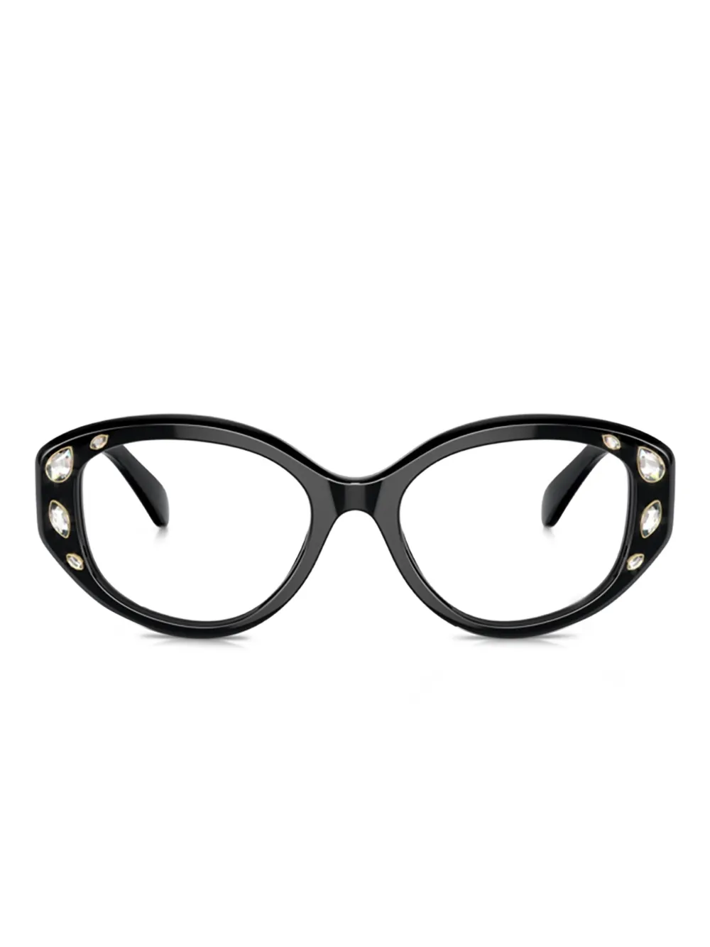 Swarovski Eyewear crystal-embellished cat-eye glasses