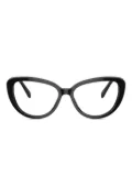 Swarovski Eyewear crystal-embellished cat-eye glasses - Black