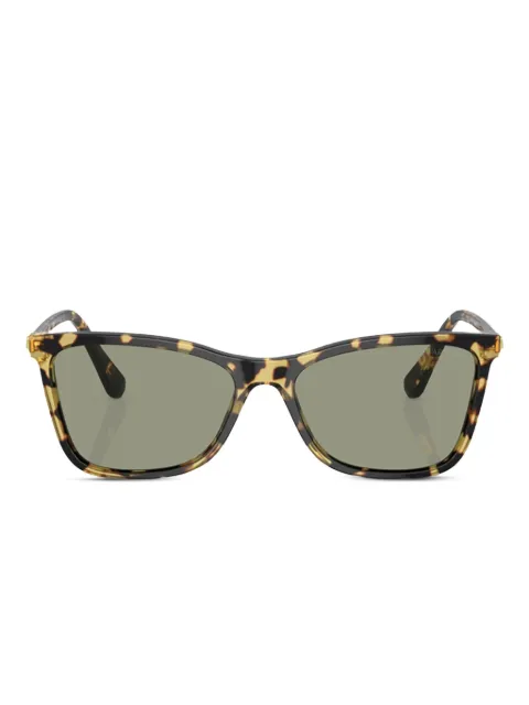 Swarovski Eyewear tortoiseshell square sunglasses
