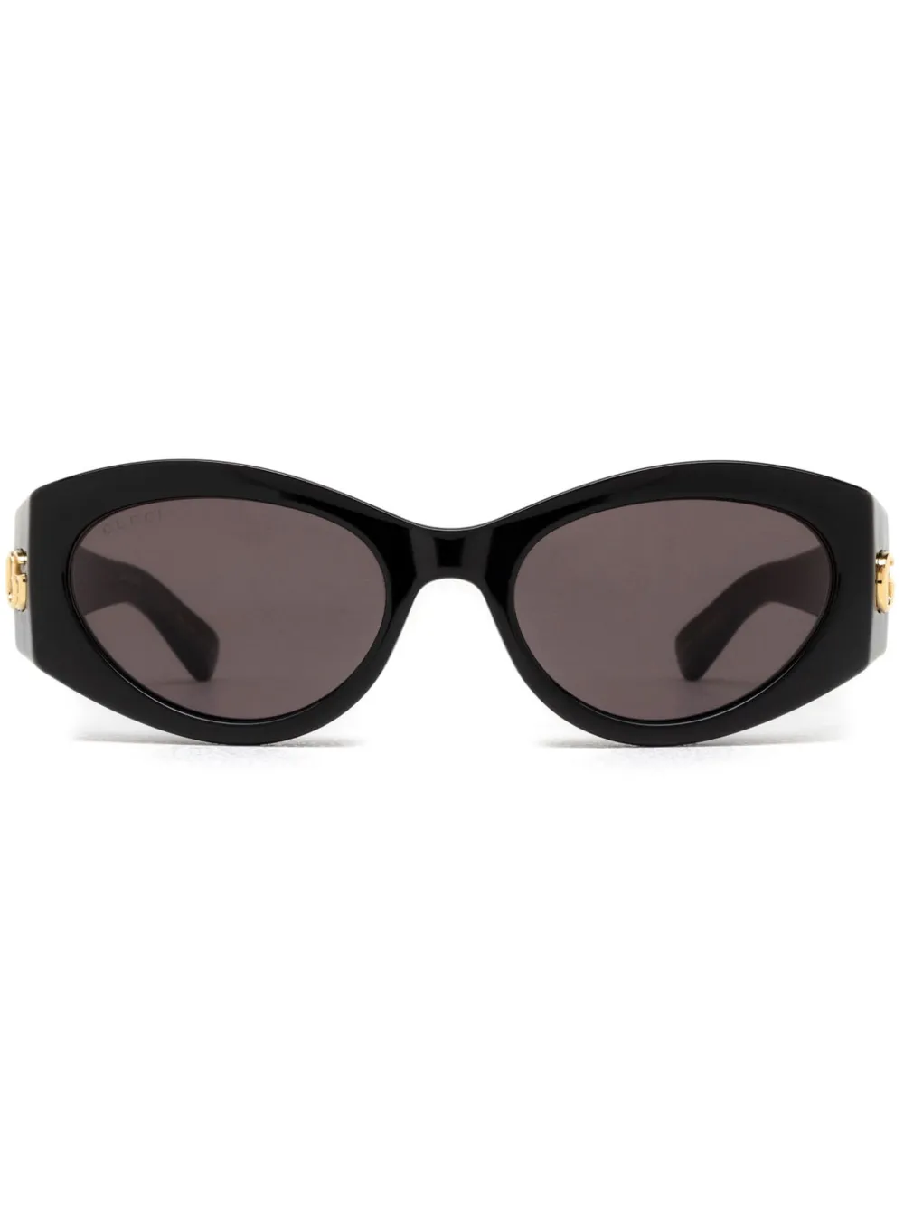 Gucci Eyewear Zonnebril met cat-eye montuur Zwart