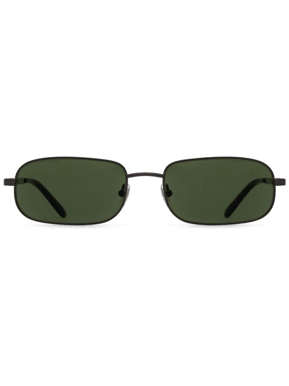 Gucci Eyewear Occhiali squadrati in metallo - Grigio
