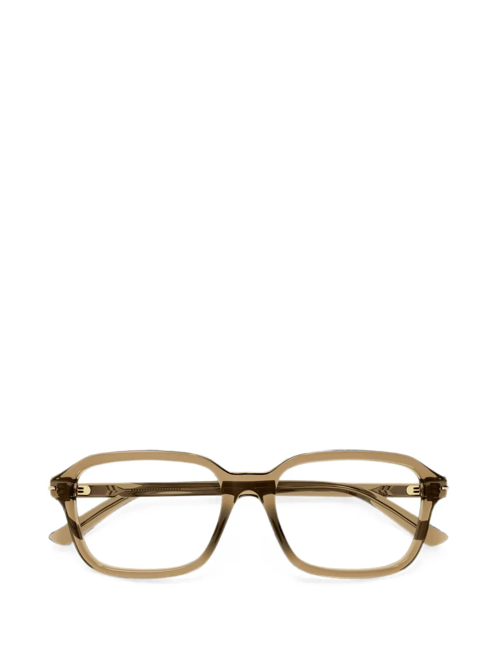 Gucci Eyewear GG1446O bril met vierkant montuur Bruin