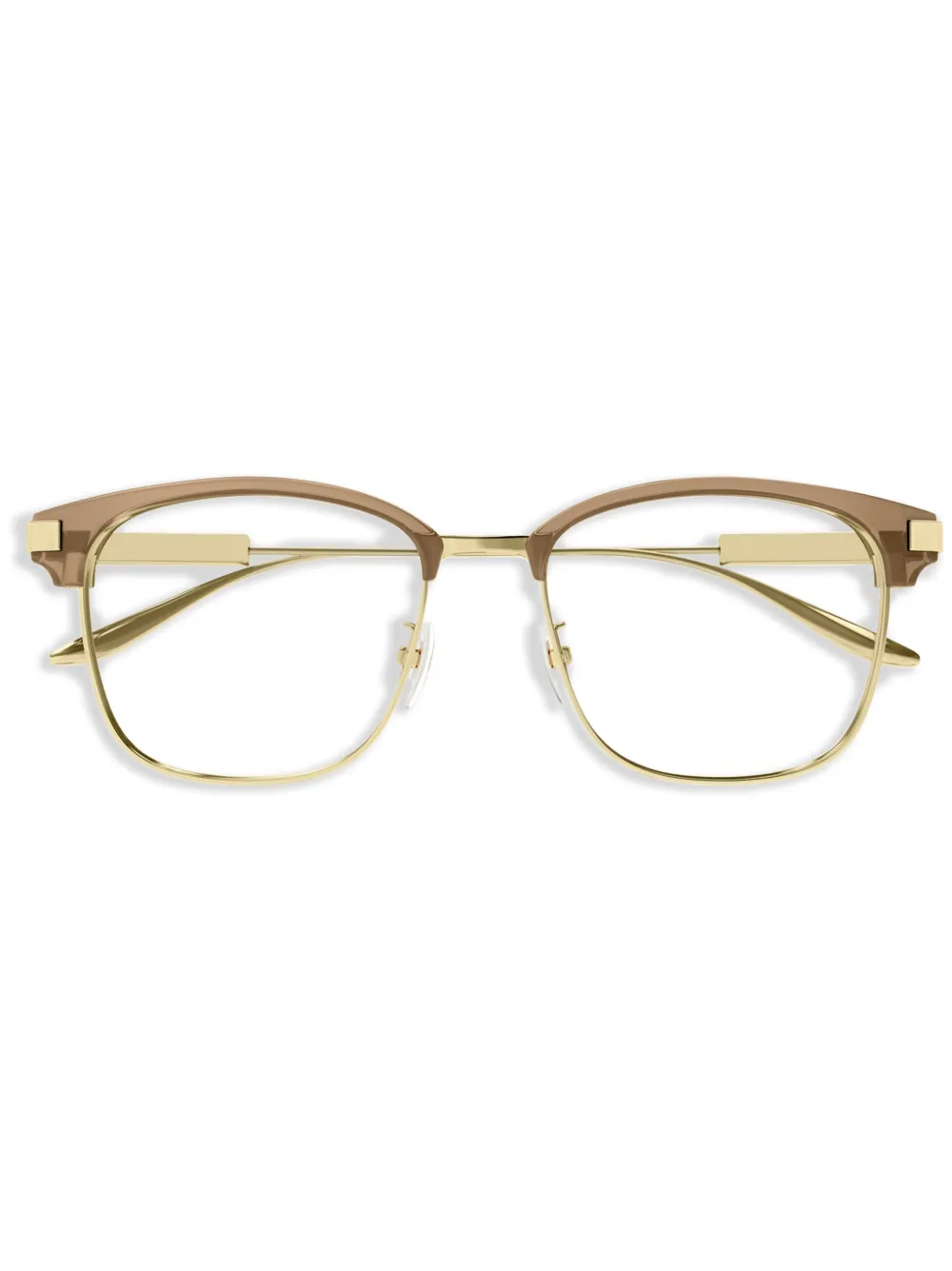 Gucci Eyewear GG1439OK square-frame glasses | Brown | Image 1