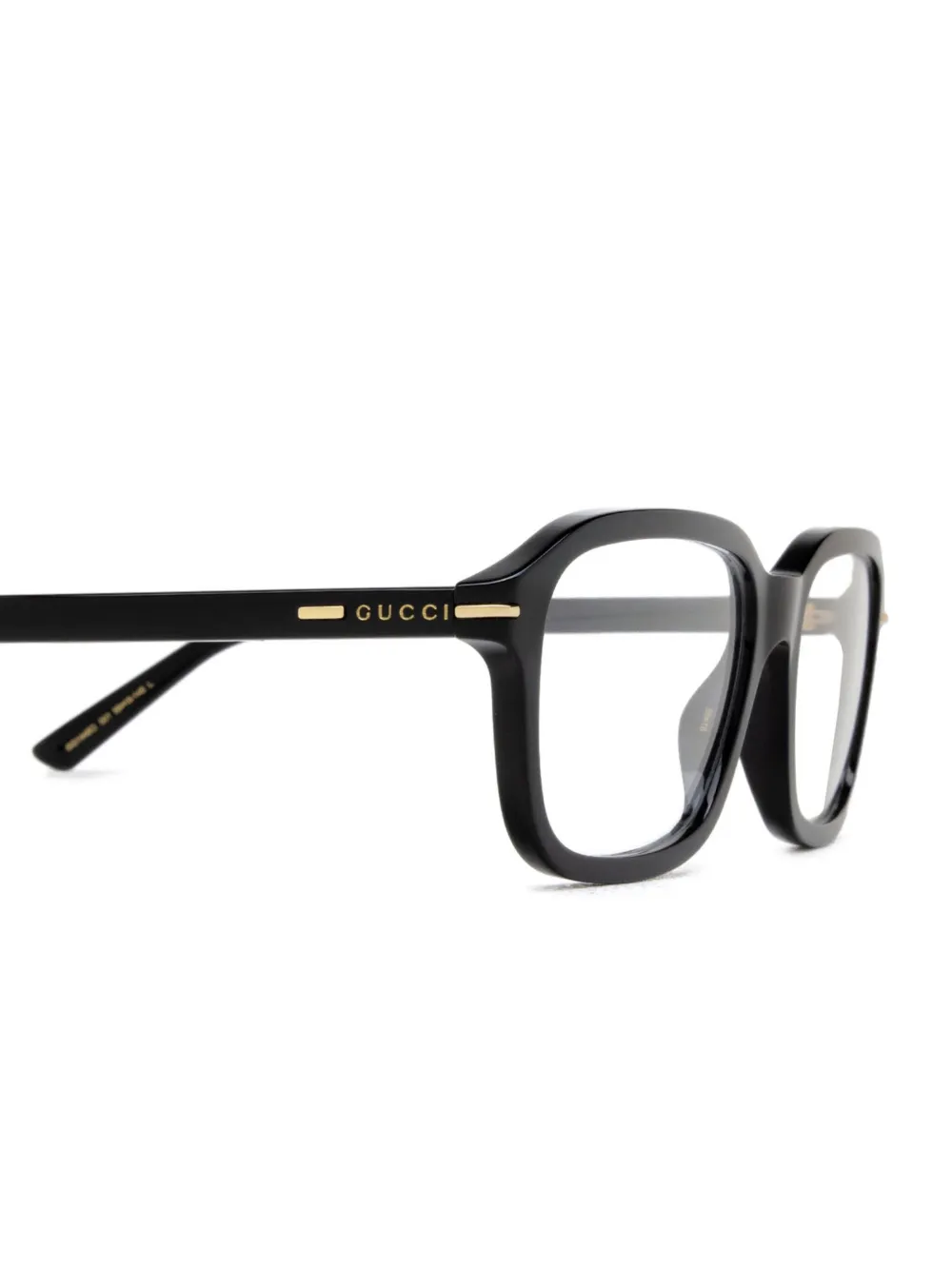 Gucci Eyewear GG1446O bril met vierkant montuur Zwart