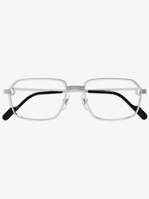 Cartier Eyewear Brille mit geometrischem Gestell