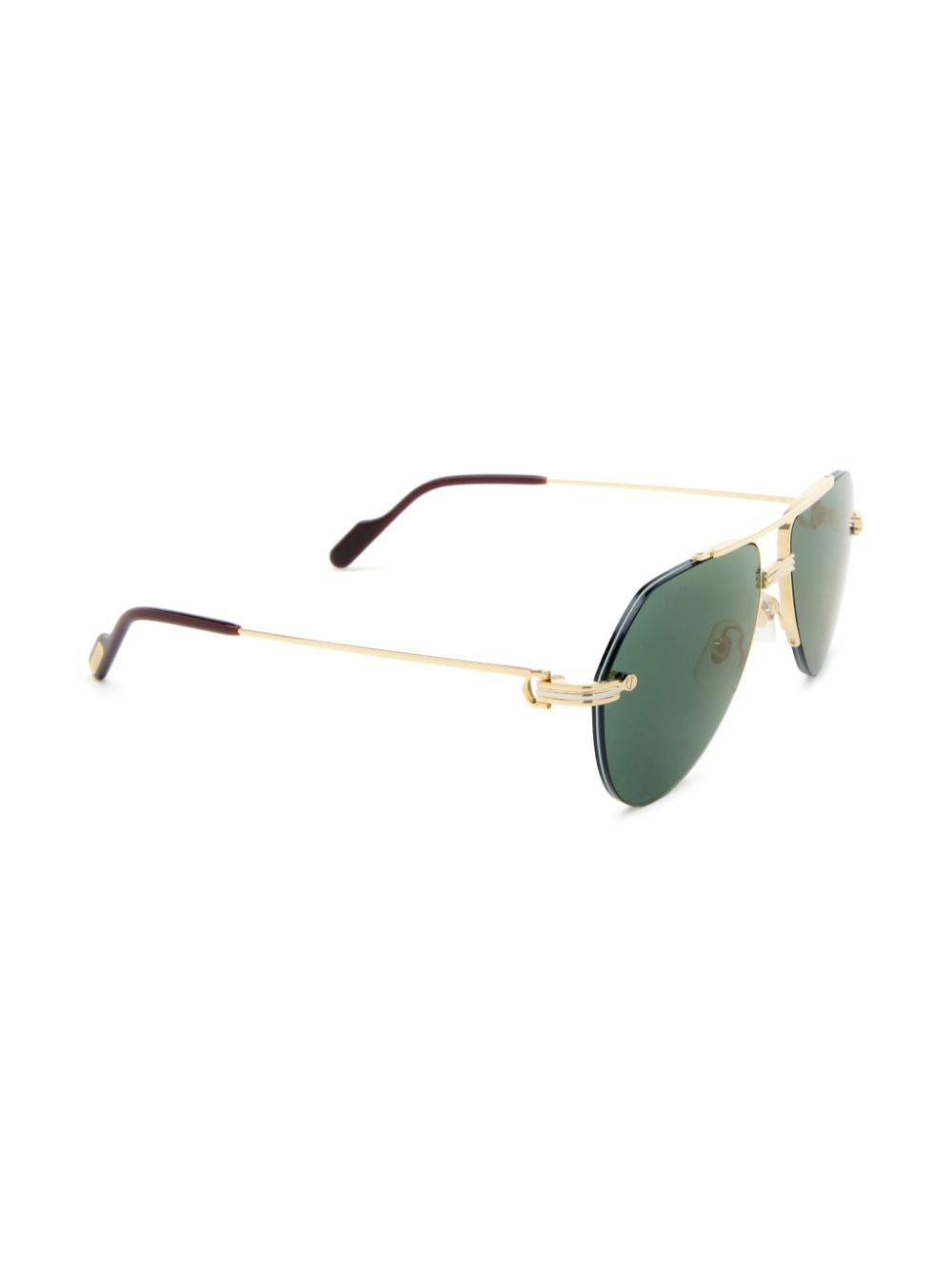 Cartier Eyewear Double C De Cartier zonnebril - Goud